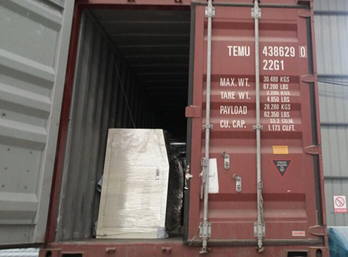 印刷机进口报关海关查验现场 印刷机进口报关海关查验现场